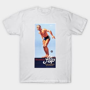 Heinzelmann Flip Swim Wear Art Deco Vintage Advertisement T-Shirt